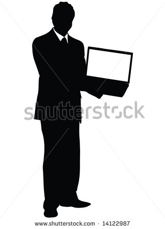 Related Pictures Stick Figure Laptop Hand Shake Presentation Clipart