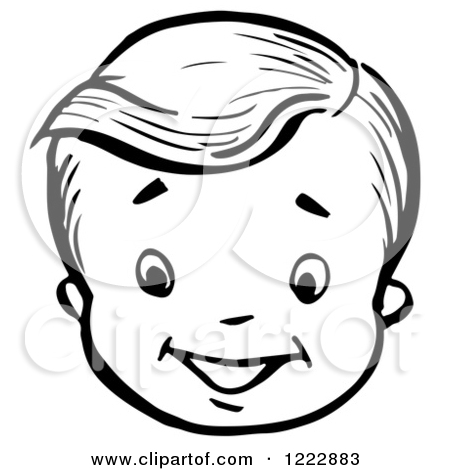 Royalty Free  Rf  Boy Face Clipart Illustrations Vector Graphics  1
