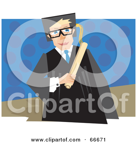 Royalty Free  Rf  Clipart Illustration Of A Proud Female Graduate