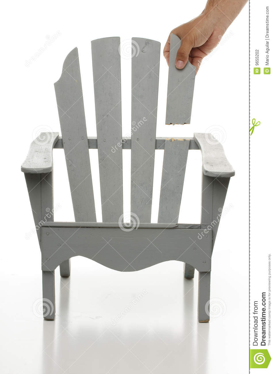 Stock Photography  Old Broken Chair  Image  9655202