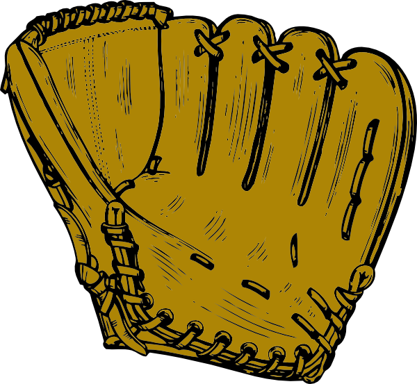 Baseball Glove Clip Art At Clker Com   Vector Clip Art Online Royalty