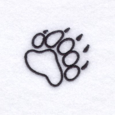 Bearcat Claw Embroidery Design Bear Claw Embroidery Design Small