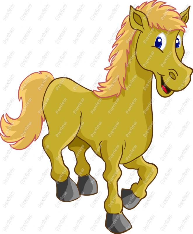 Cartoon Pony Clip Art 231 Formats Included With This Cartoon