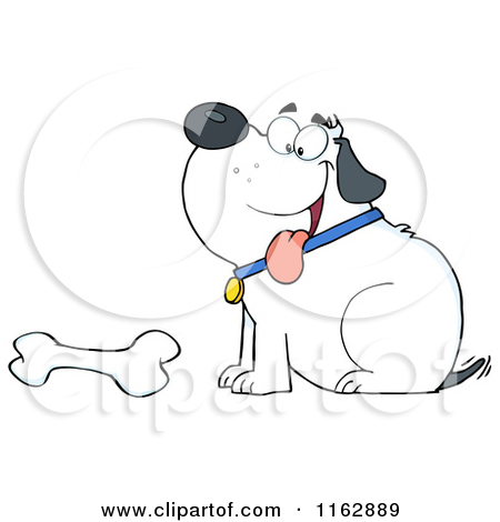Clipart Black Red And White I Heart Dog Bone Biscuit   Royalty Free    