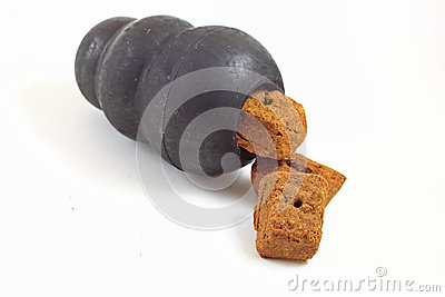 Dog Toy With Treats Royalty Free Stock Photography   Image  27642577