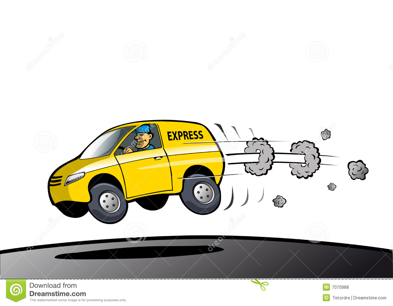 Fast Delivery Service Royalty Free Stock Photos   Image  7070988