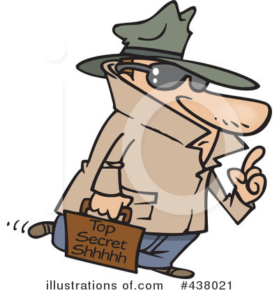 Investigator Clipart  438021 By Ron Leishman   Royalty Free  Rf  Stock    