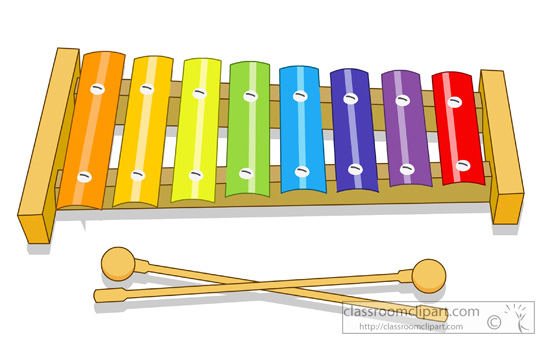Music Instrument Xylophone Clipart Headline Music Instrument Xylophone