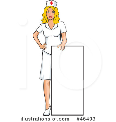 Nurse Clipart  46493   Illustration By David Rey