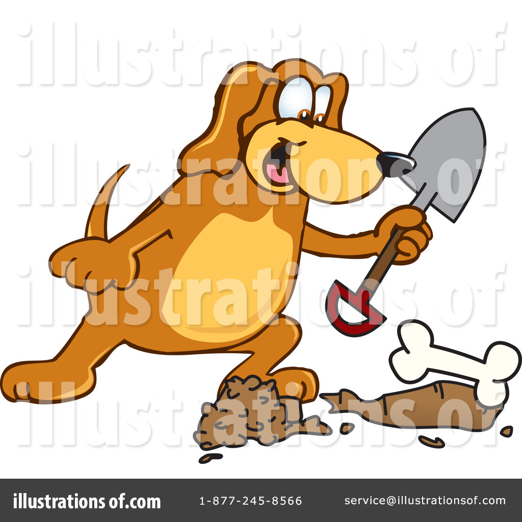 Royalty Free  Rf  Hound Dog Clipart Illustration By Toons4biz   Stock