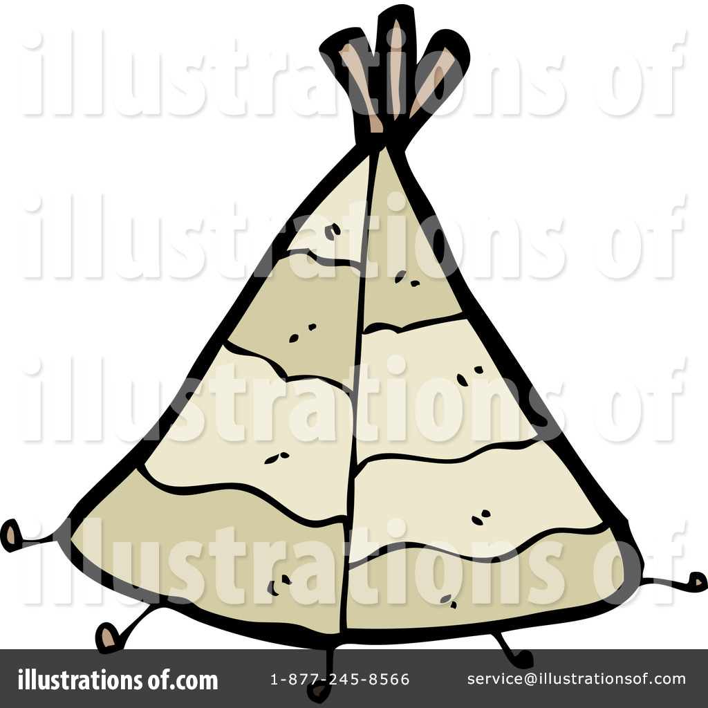 Teepee Clipart  1185485 By Lineartestpilot   Royalty Free  Rf  Stock