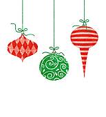 Christmas Ornaments Clipart And Illustrations