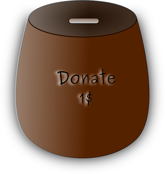 Donation Box Clip Art At Clker Com   Vector Clip Art Online Royalty