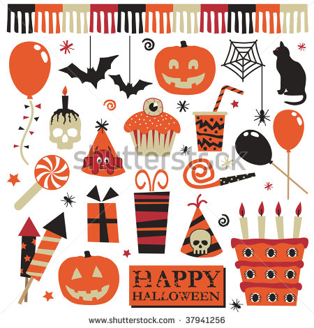 Halloween Balloons Clipart Collection Of Halloween Party