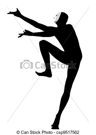 Mime Clipart Stock Photo Mime Dance Clipart