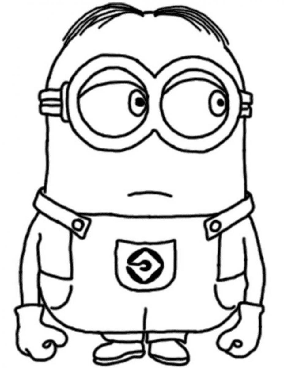 Minions On Pinterest   Minions Coloring Pages And Despicable Me