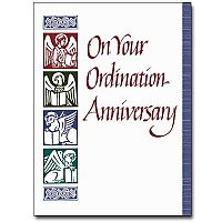 Ordination Anniversary Cards Buy Priest   Deacon Anniversary Greeting