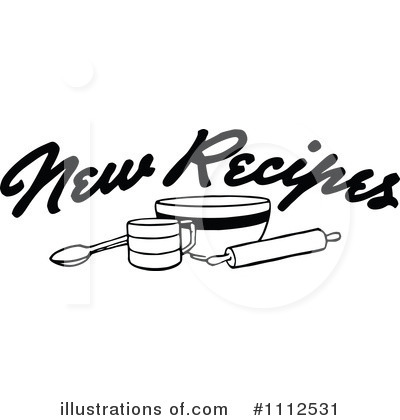 Recipes Clipart  1112531 By Prawny Vintage   Royalty Free  Rf  Stock    