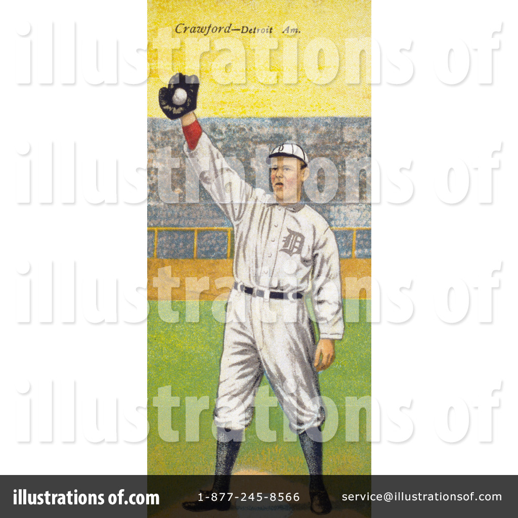 Royalty Free  Rf  Baseball Card Clipart Illustration By Jvpd   Stock
