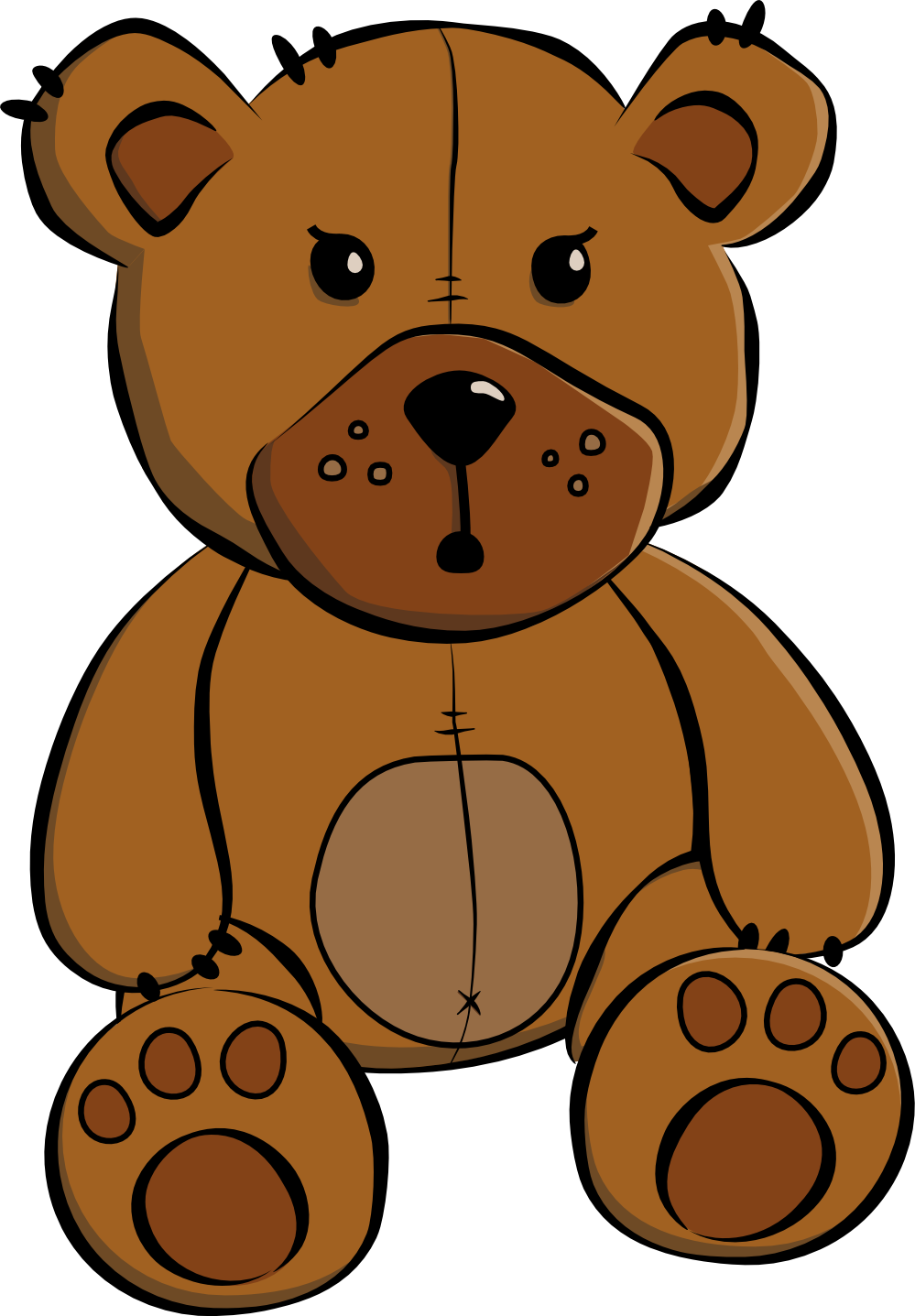 Teddy Bear Outline Clipart   Clipart Panda   Free Clipart Images