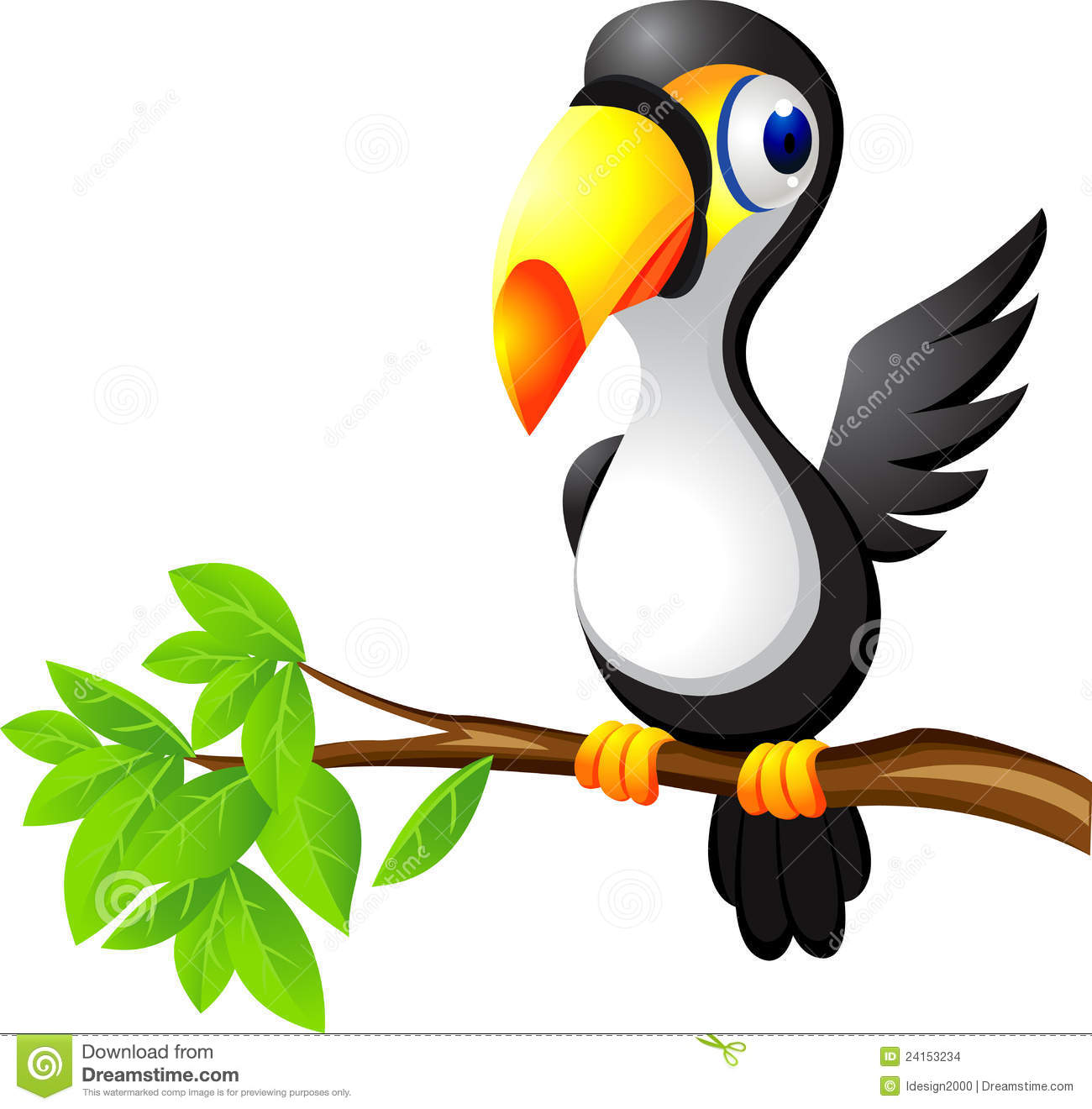 Anaconda Clipart Toucan Bird Cartoon 24153234 Jpg