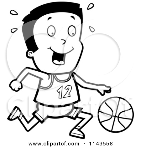Basketball Hoop Clipart Black And White