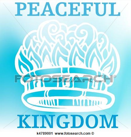 Clipart   Peaceful Kingdom  Fotosearch   Search Clip Art Illustration