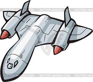 Fighter Aircraft   Vector Image