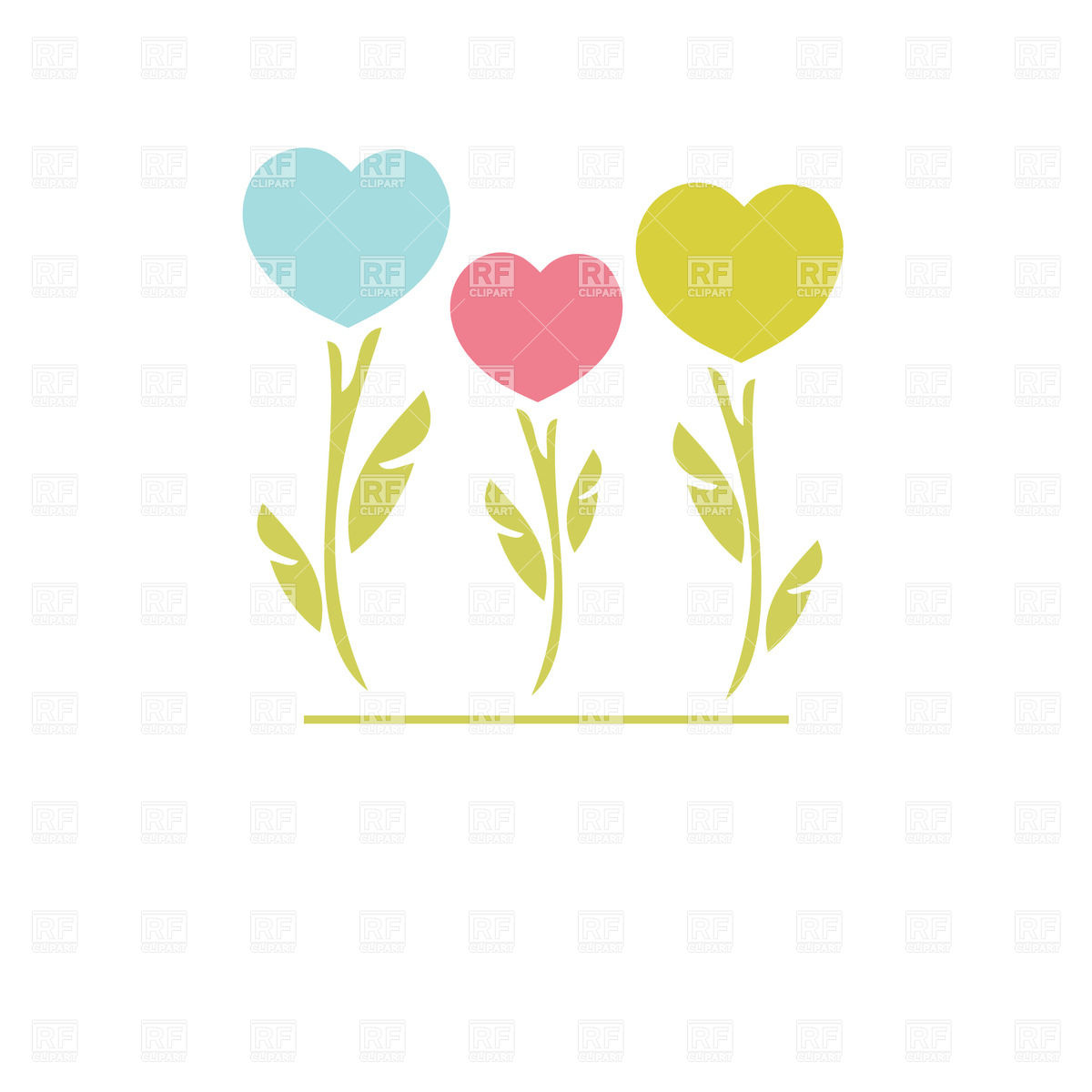 Hearts Icons And Emblems Download Royalty Free Vector Clip Art  Eps