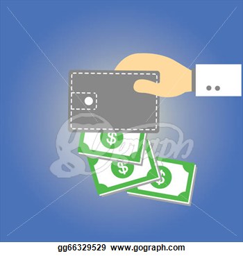 Illustration   Wallet Money Vector Cartoon Style  Clipart Gg66329529