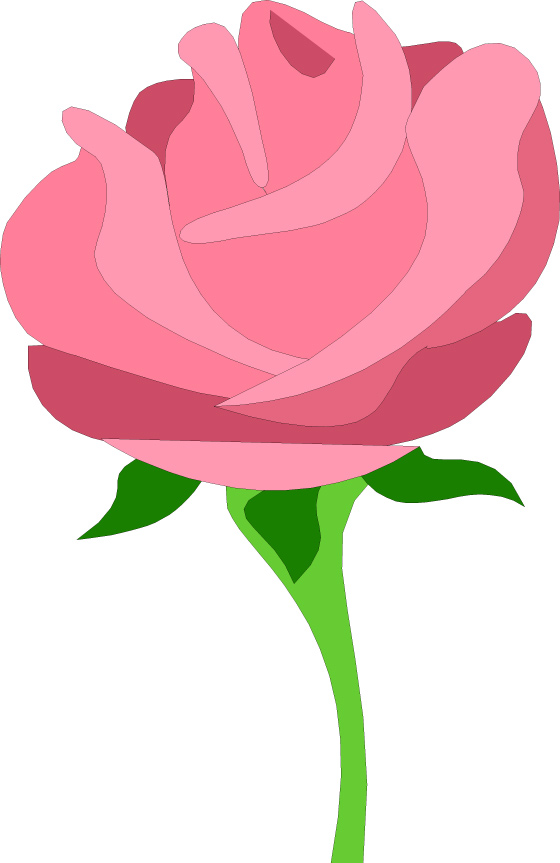 Pink Tea Rose Clipart Inspirational Clip Art Free