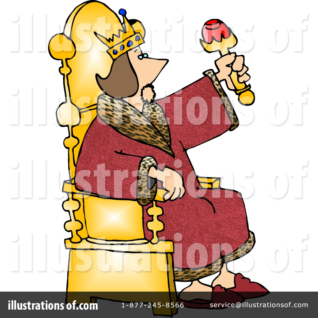 Royalty Free  Rf  King Clipart Illustration By Dennis Cox   Stock