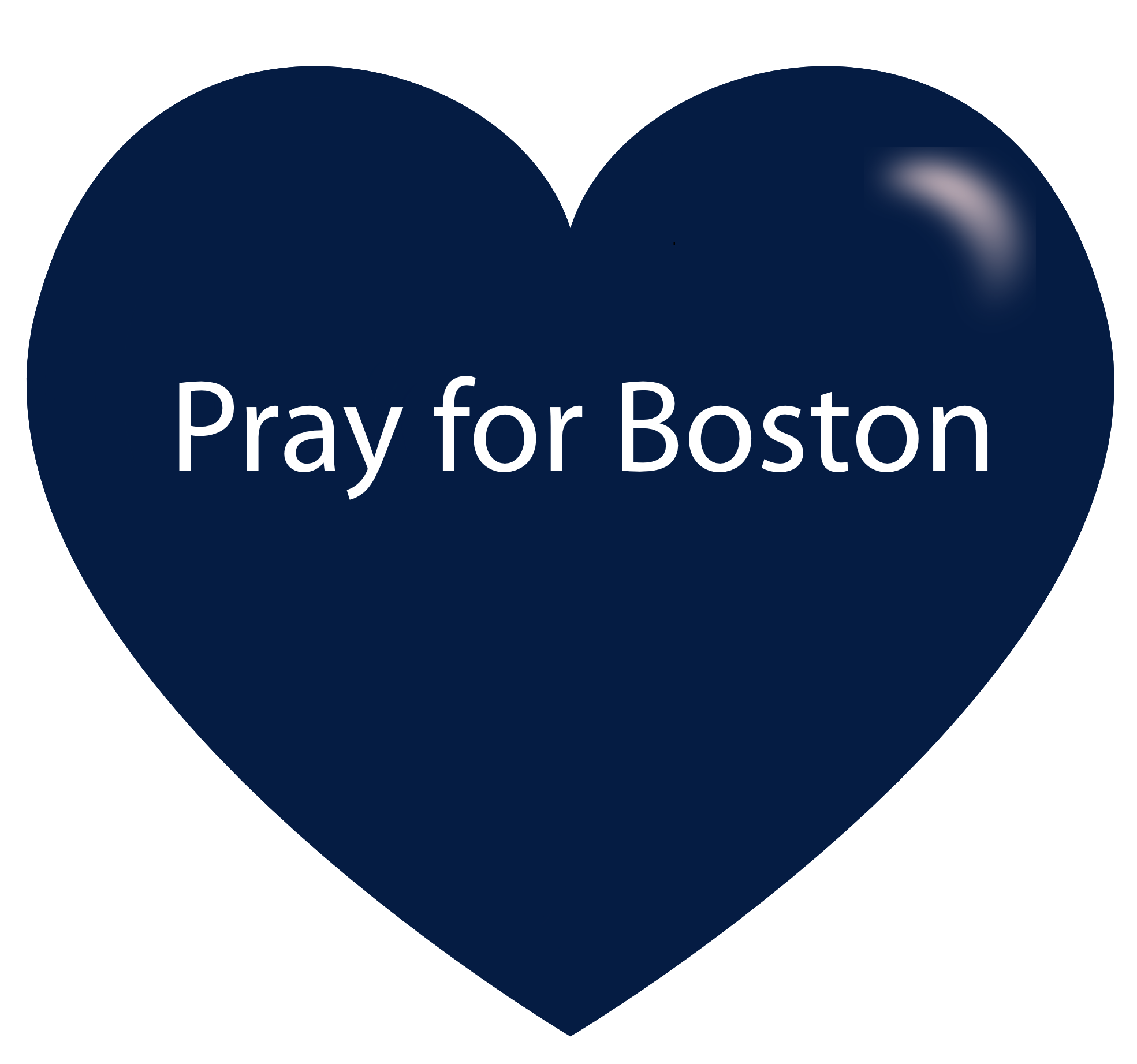 Clipartist Net   Clip Art   Pray For Boston Heart Blue 14 Clipartist