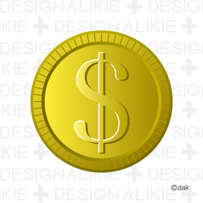 Coins Of Dollar Mark Icon Tweet This Is A Clip Arts Coins Dollar Signs