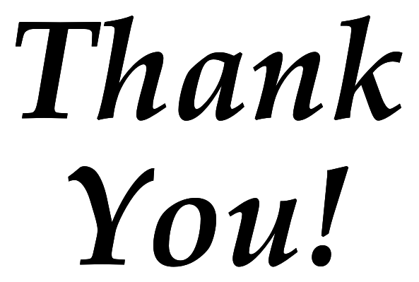 Com Signs Symbol Words Thank You Thank You Note Script Solid Png Html