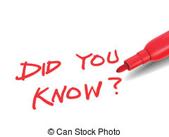 Did You Know Vector Clipart And Illustrations