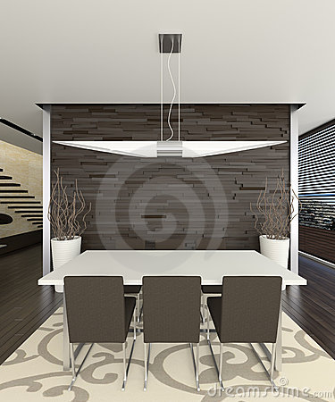 Elegant Dining Room 3d