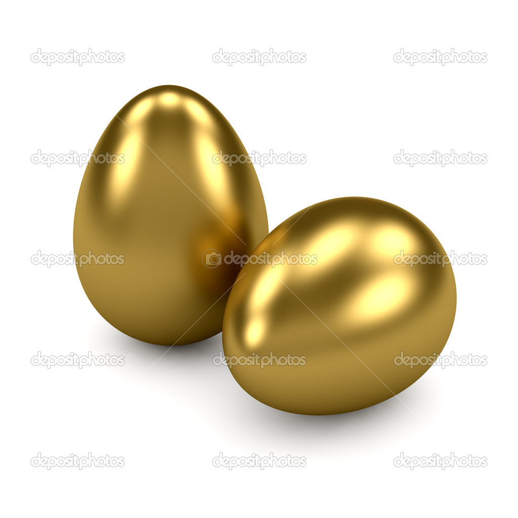 Gold Eggs   Stock Photo   Denrud  4888346