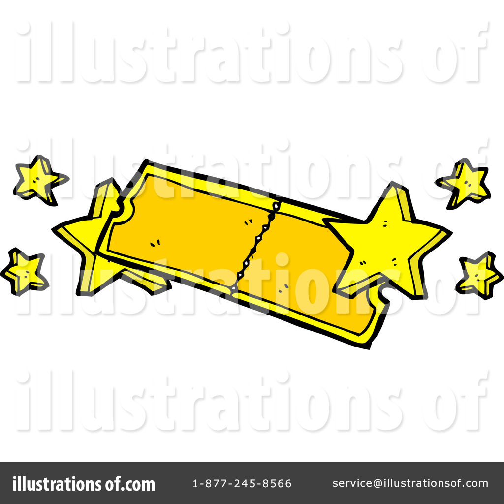 Golden Ticket Clipart  1187029 By Lineartestpilot   Royalty Free  Rf
