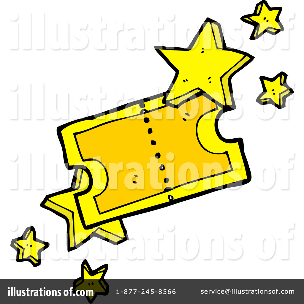 Golden Ticket Clipart  1187030 By Lineartestpilot   Royalty Free  Rf