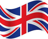 Great Britain Flag   Clipart Graphic