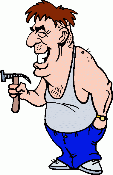 Man With Hammer Clipart   Man With Hammer Clip Art