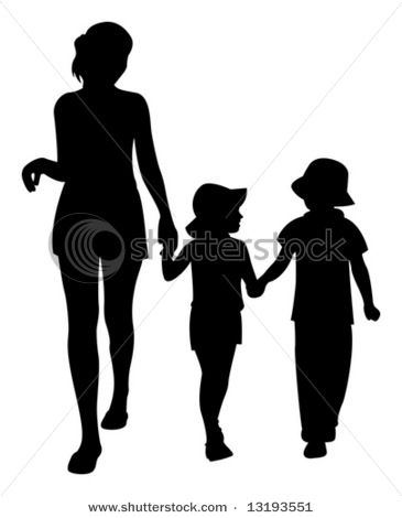 Mother Silhouette Clip Art   Clipart Panda   Free Clipart Images