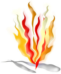 Olympic Flame   Clipart
