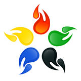 Olympic Flame Stock Vectors Illustrations   Clipart