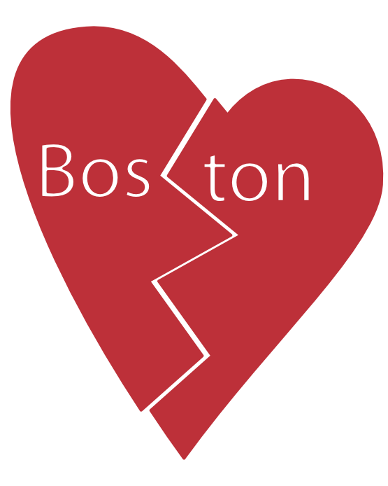 Pray For Boston Heart 3 Clipartist Net Svg