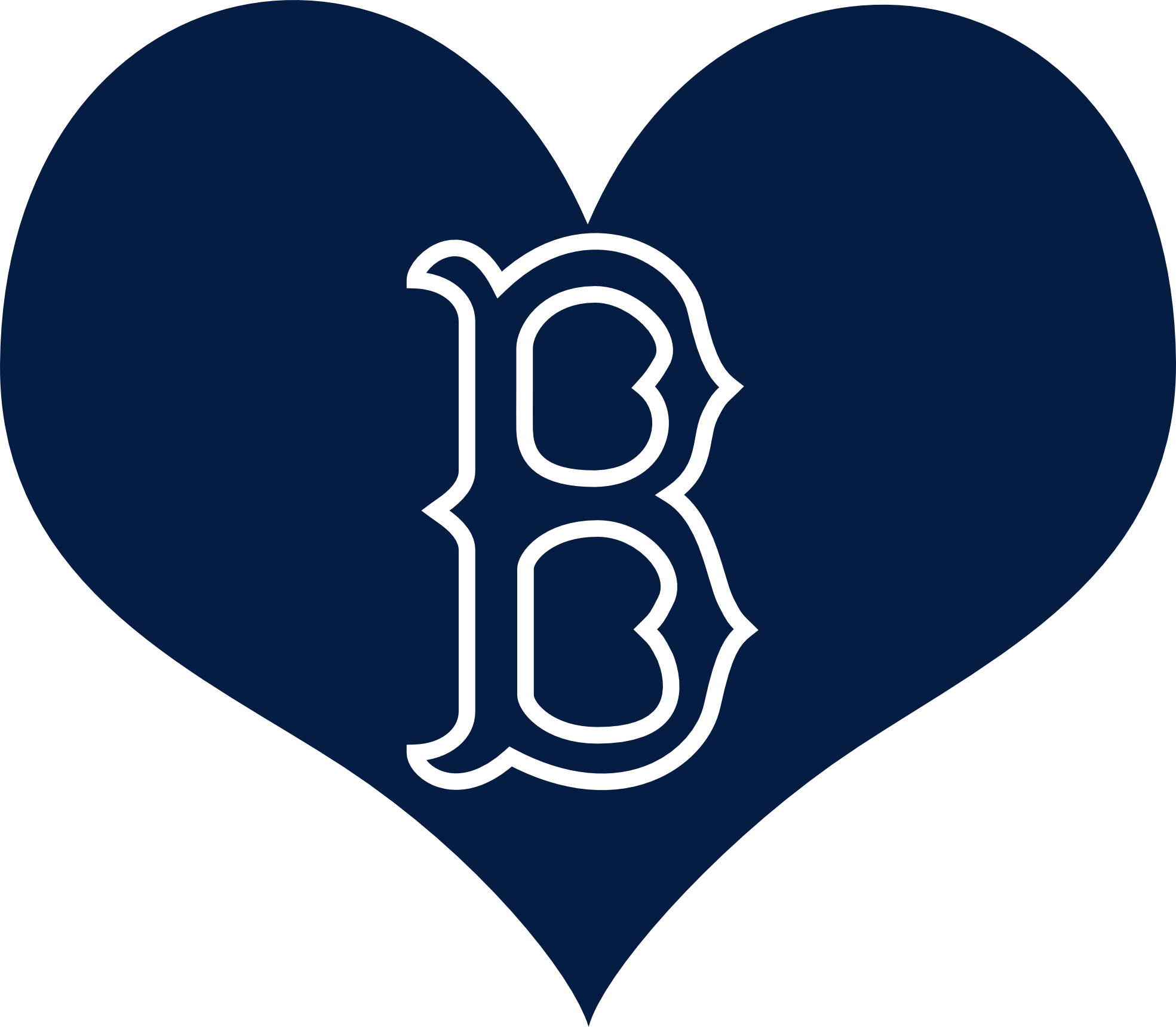 Pray For Boston Heart Blue 6 Clipartist Net Svg