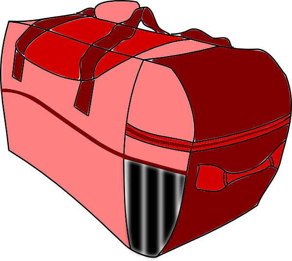 Red Baggage Clip Art   Vector Clip Art Online Royalty Free   Public    