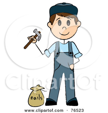 Royalty Free Caucasian Man Illustrations By Pams Clipart  1