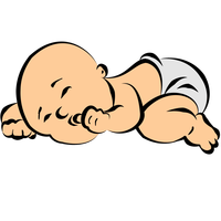 Sleeping Baby Clipart   Clipart Panda   Free Clipart Images